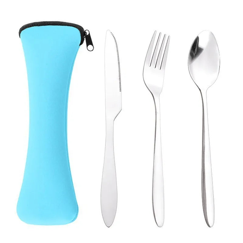 Ensemble 3PCS de Couverts en Acier inoxydable