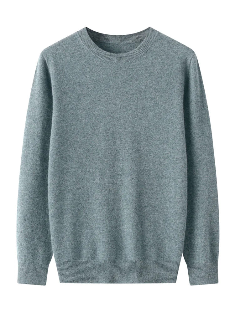 Pull Col Rond 100% Laine de Mérinos
