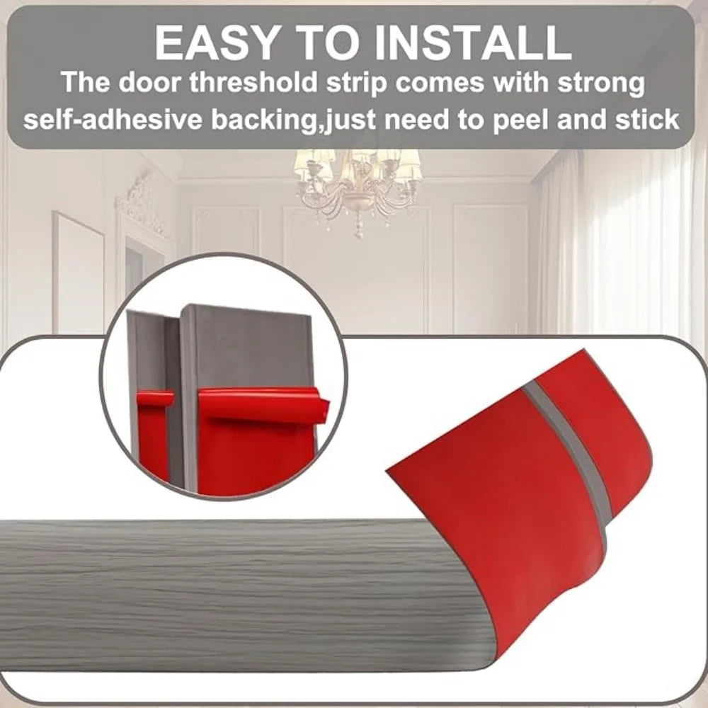 Bande Auto-adhésive de Seuil en PVC - 2M