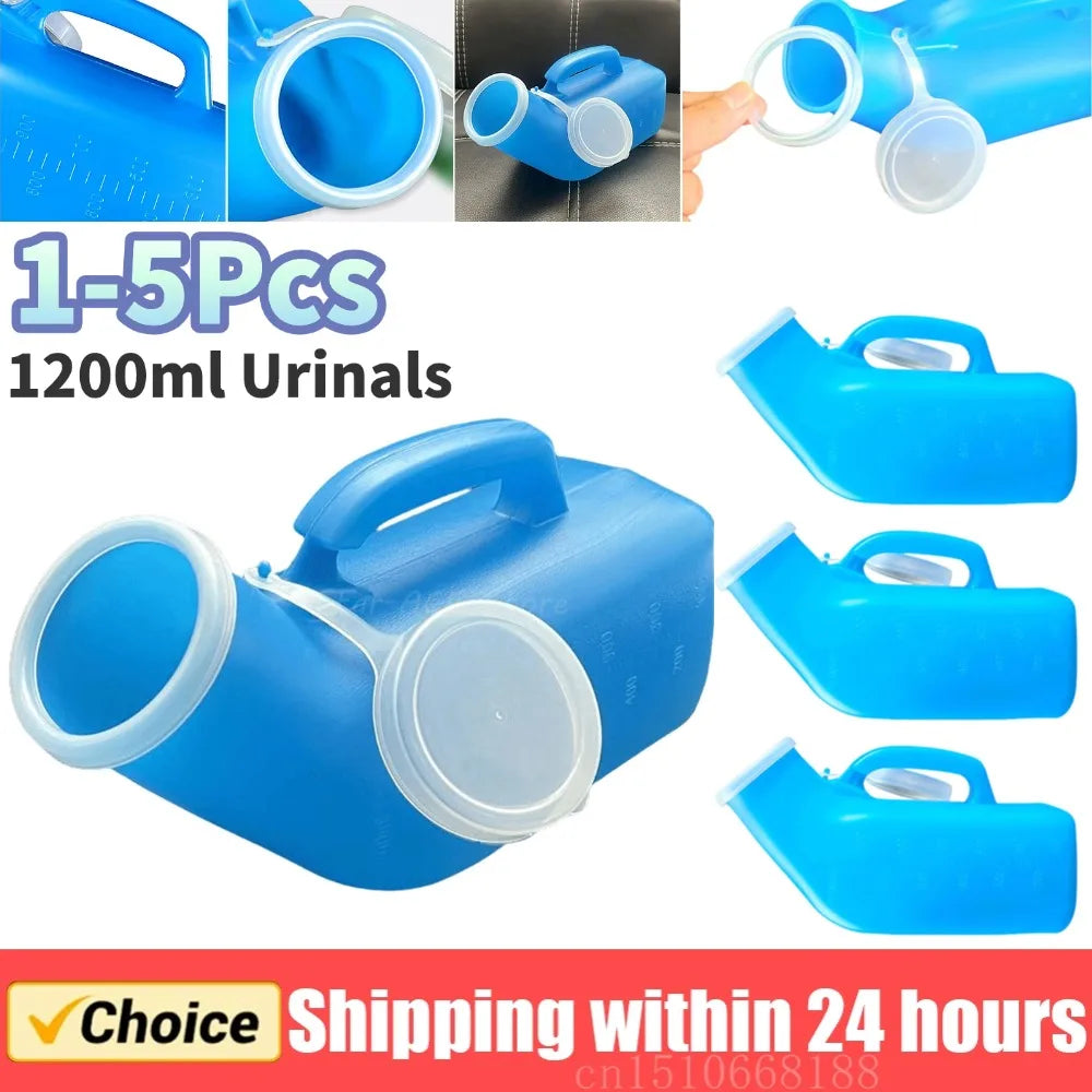 Urinoir Portable à Réservoir 1200ML avec Entoinnoir - 1 ACHETÉ = 1 OFFERT