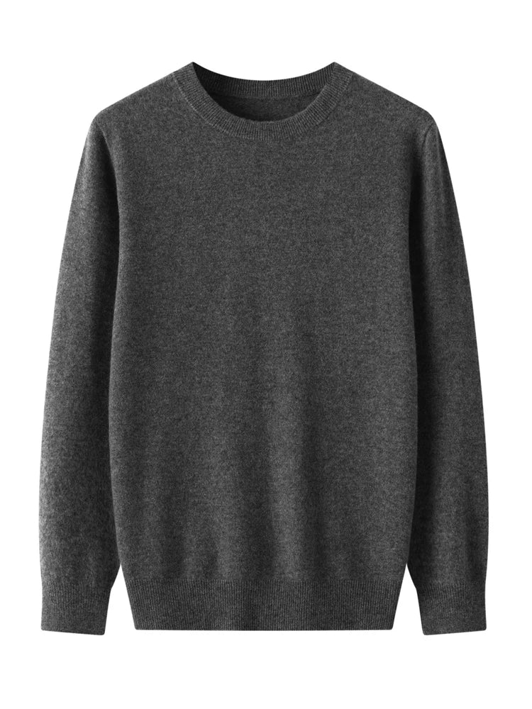 Pull Col Rond 100% Laine de Mérinos