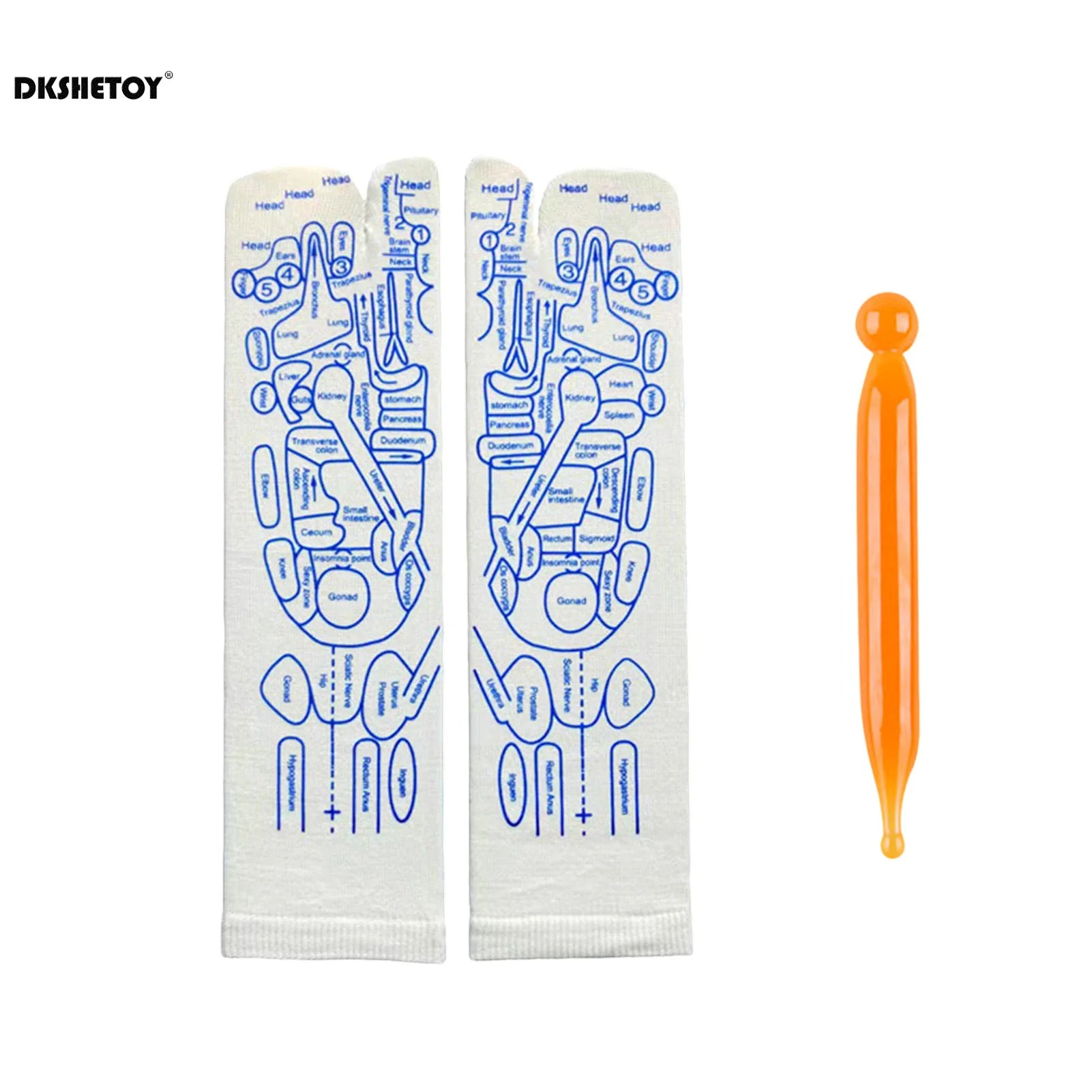 Chaussettes de Réflexologie Plantaire - Accessoires OFFERTS