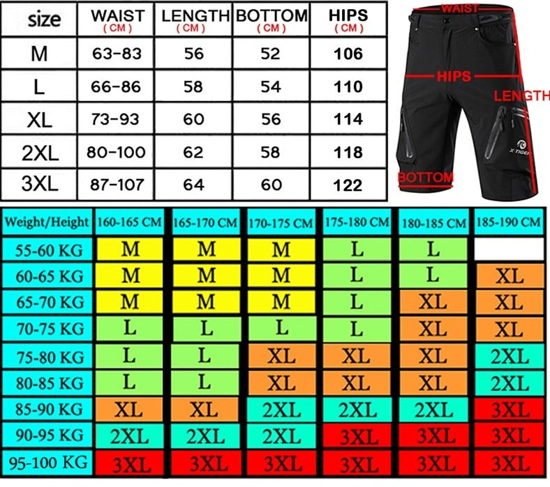 Short Fluide Poches à Zip