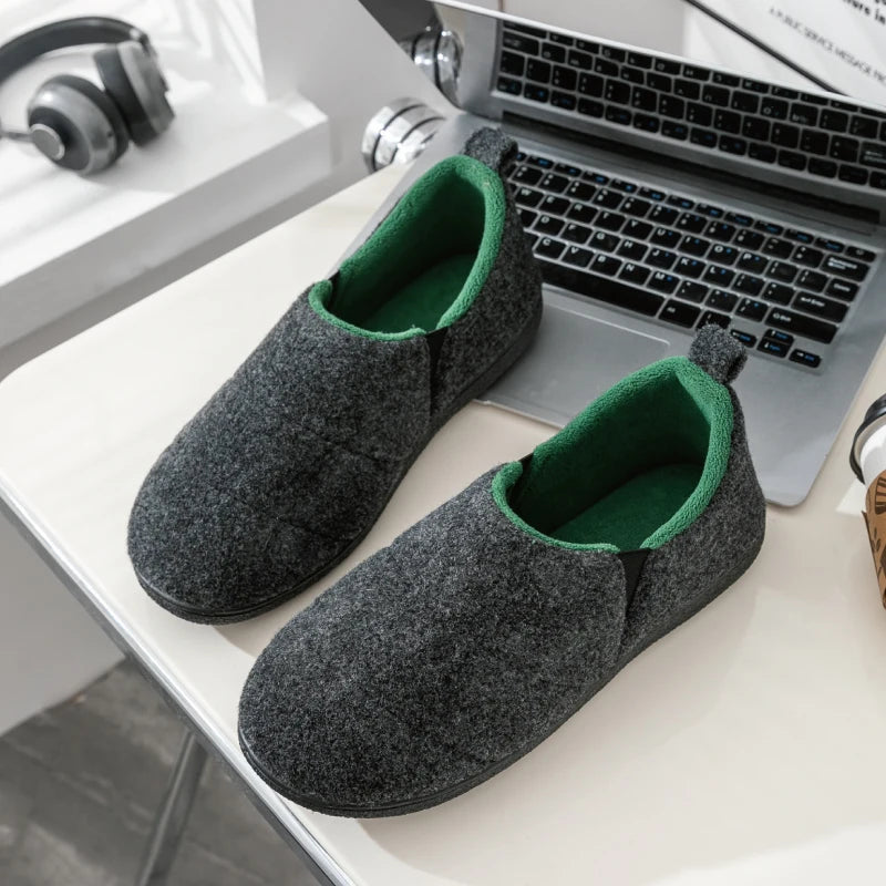 Chaussons Chauds Antidérapants pour Homme