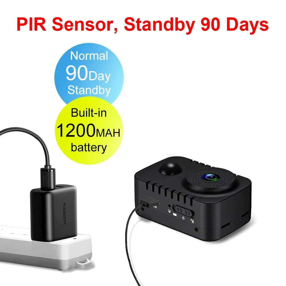 Mini caméra ESPION intelligente Full HD