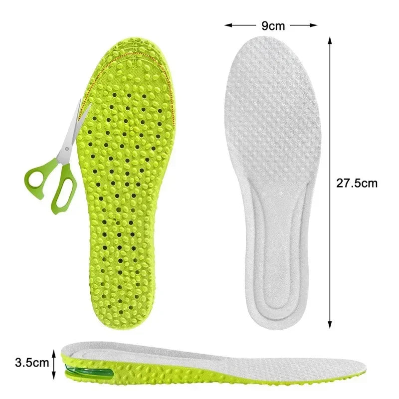 Semelles Orthopédiques Respirantes à Coussin d’Air
