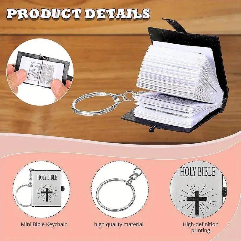 Porte-Clé à Offrir Mini Bible