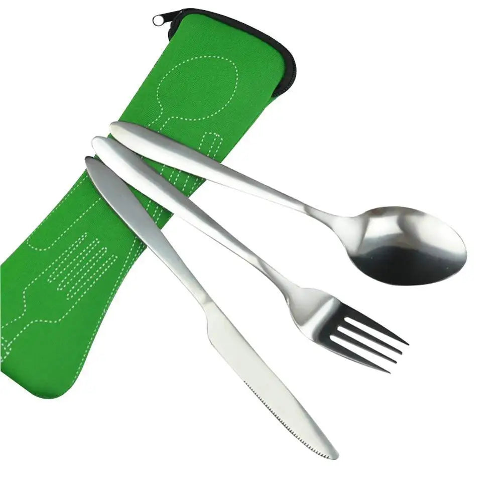 Ensemble 3PCS de Couverts en Acier inoxydable