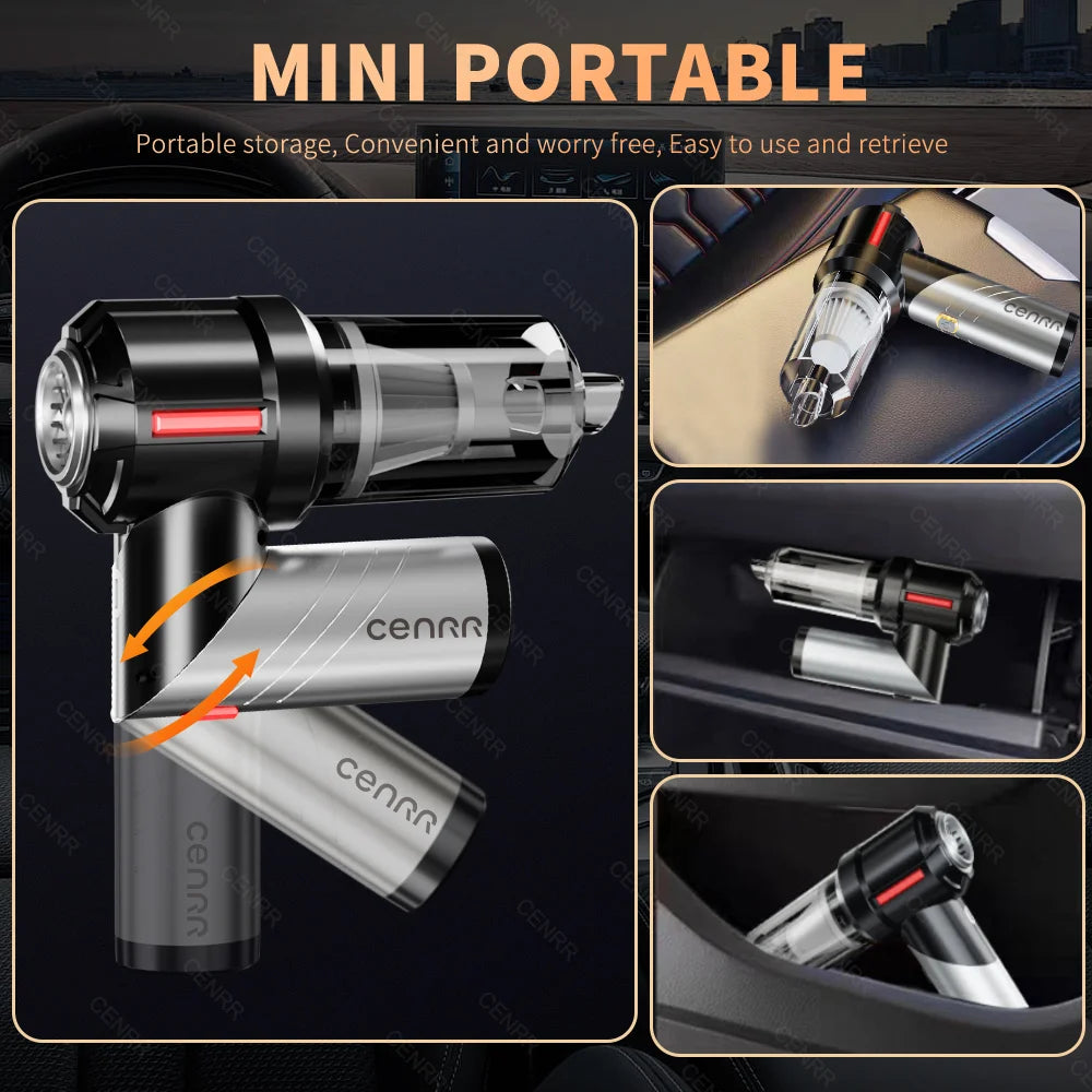 Mini aspirateur Pliable - Puissance MAX - Nouveau 2025