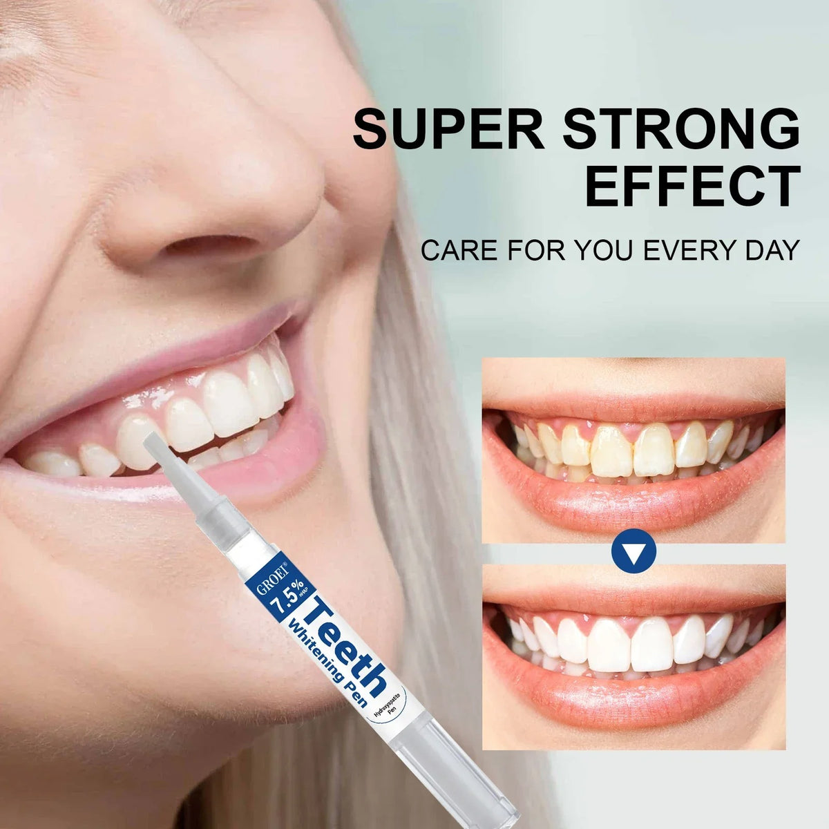 Lápiz blanqueador dental
