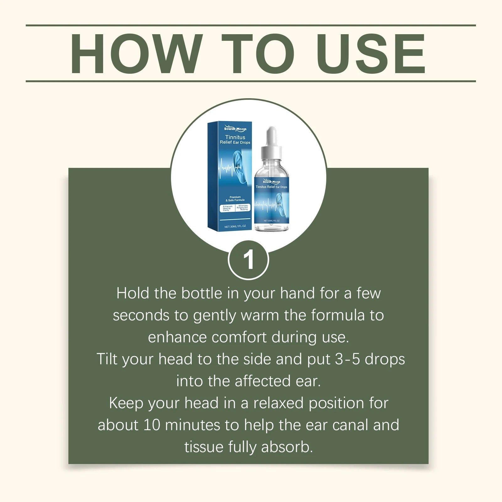 Huile anti-acouphène - Traitement efficace