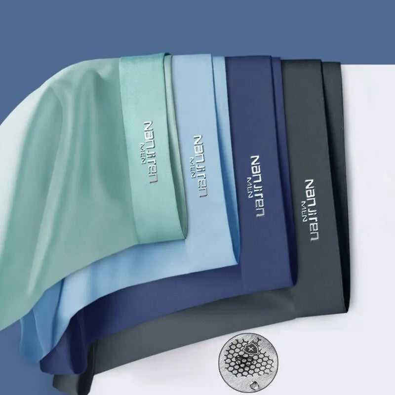 Lot de 4 Boxers Anti Bactérien