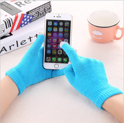Gants en Laine Tactiles