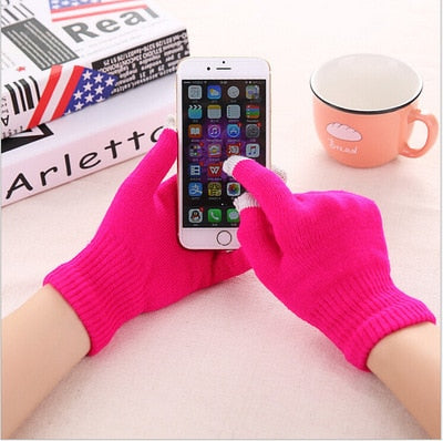 Gants en Laine Tactiles
