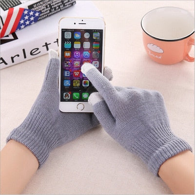 Gants en Laine Tactiles