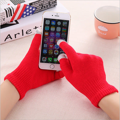 Gants en Laine Tactiles