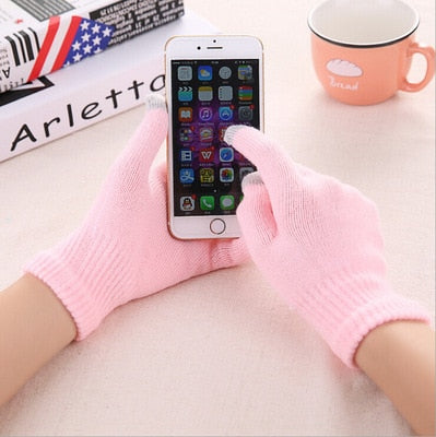Gants en Laine Tactiles
