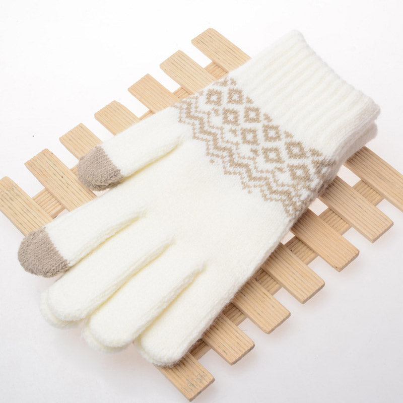Gants en Laine Tactiles