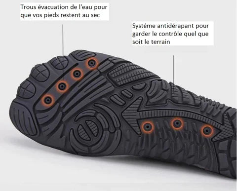 SOFT - Chaussures d'eau flexibles