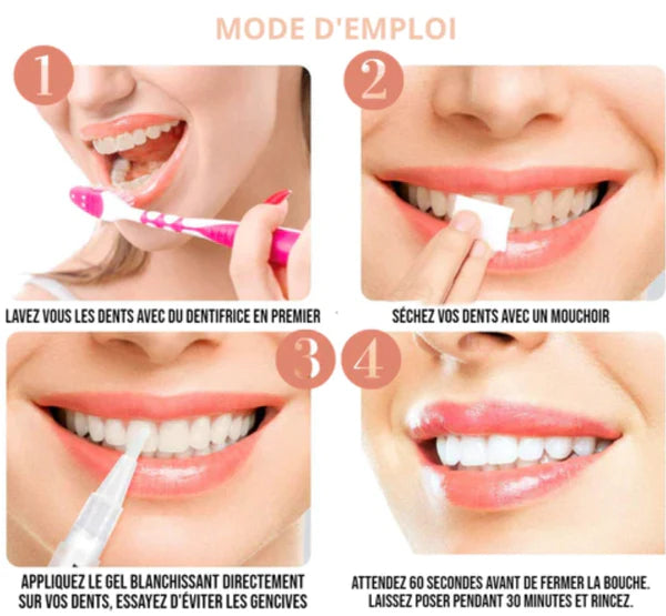 Stylo Dents Blanches