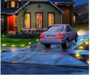 TOP VENTE ! Lot de 4 Spots LED de Jardin