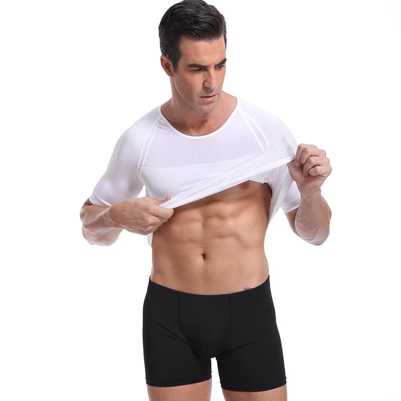 T-Shirt Gainant Amincissant - Homme