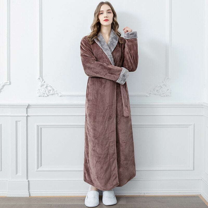TOP VENTES I Peignoir Doux en Flanelle
