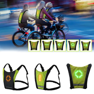 Gilet réfléchissant avec télécommande