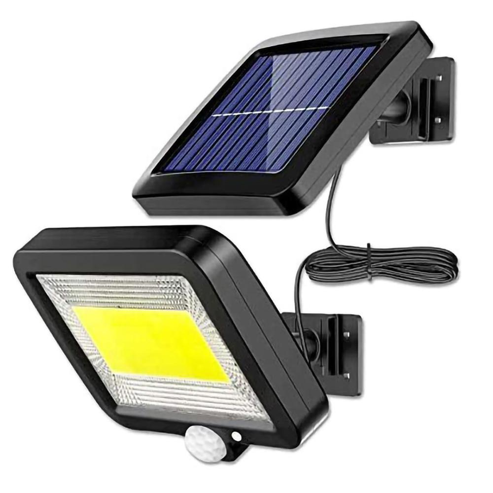 Lampe LED puissante avec panneau solaire indépendant