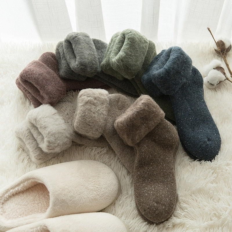 Chaussettes en laine Mérinos