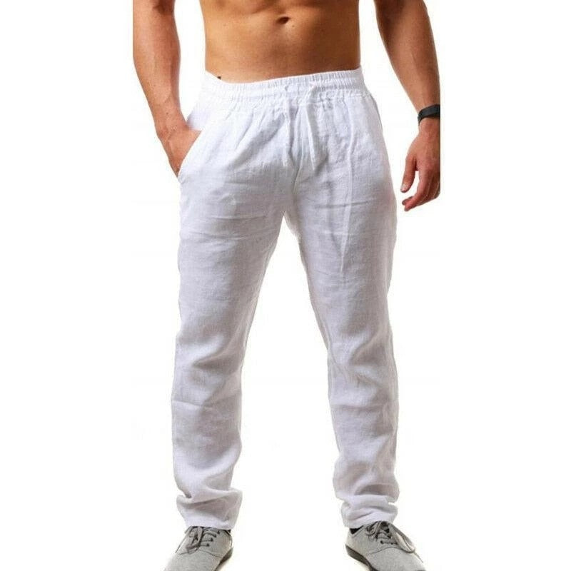 Pantalon Respirant en Lin