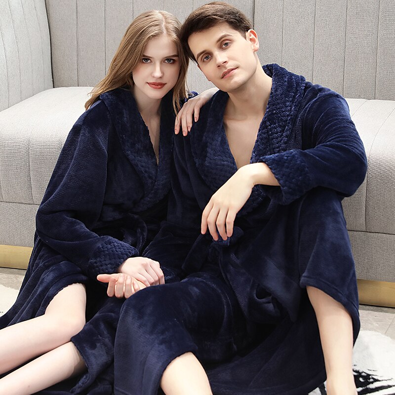 TOP VENTES I Peignoir Doux en Flanelle