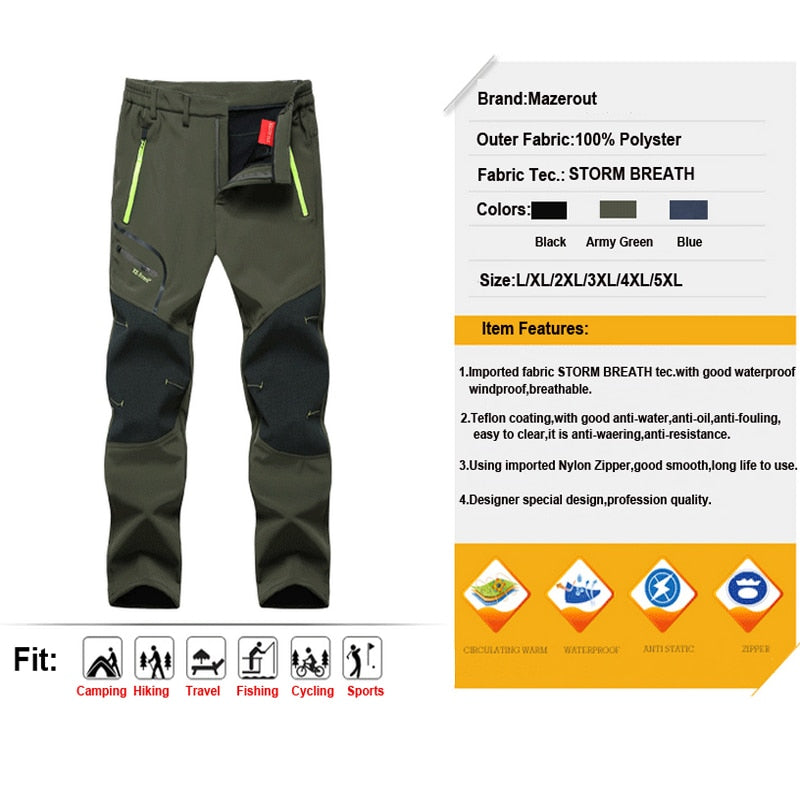 Pantalon Imperméable Spécial Hiver - Homme