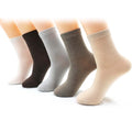 TOP VENTES : Lot de 5 paires de Chaussettes en Fibre de Bambou pour Femmes