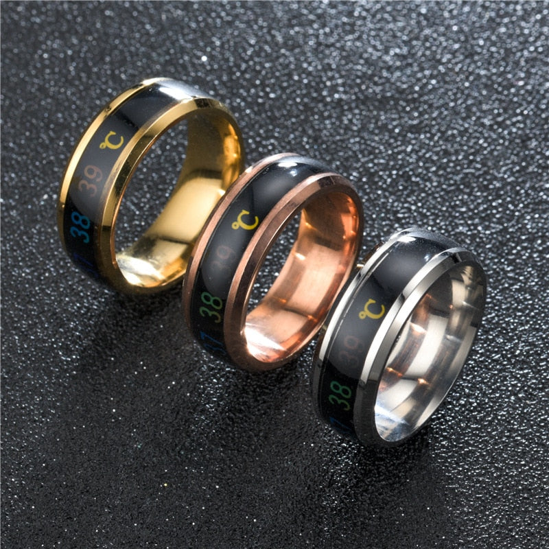 Bague Thermomètre Intégré