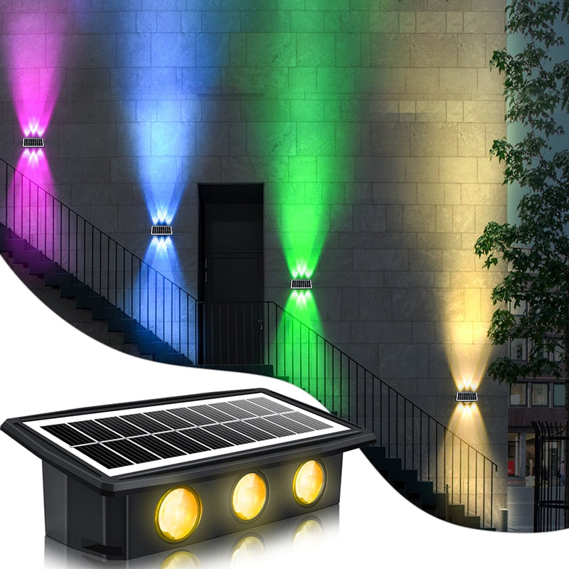 Lampe Solaire - Eclairage Multicolore