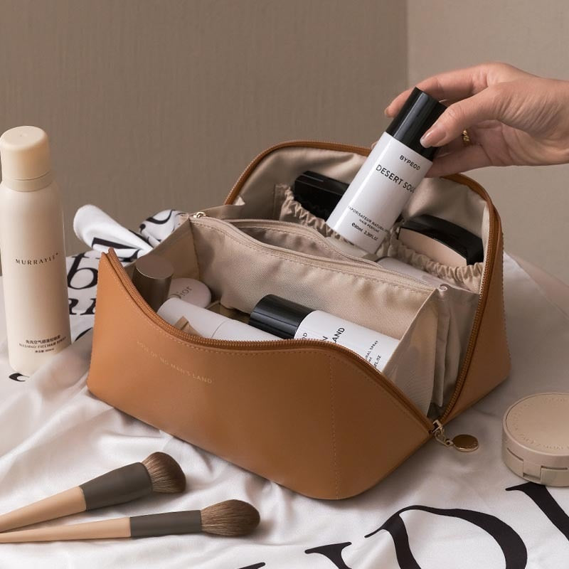 Trousse cosmétique de voyage à grande capacité
