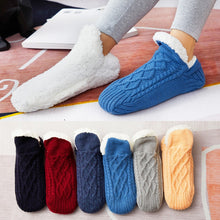 Charger l&#39;image dans la galerie, Chaussons-Chaussettes Fourrés