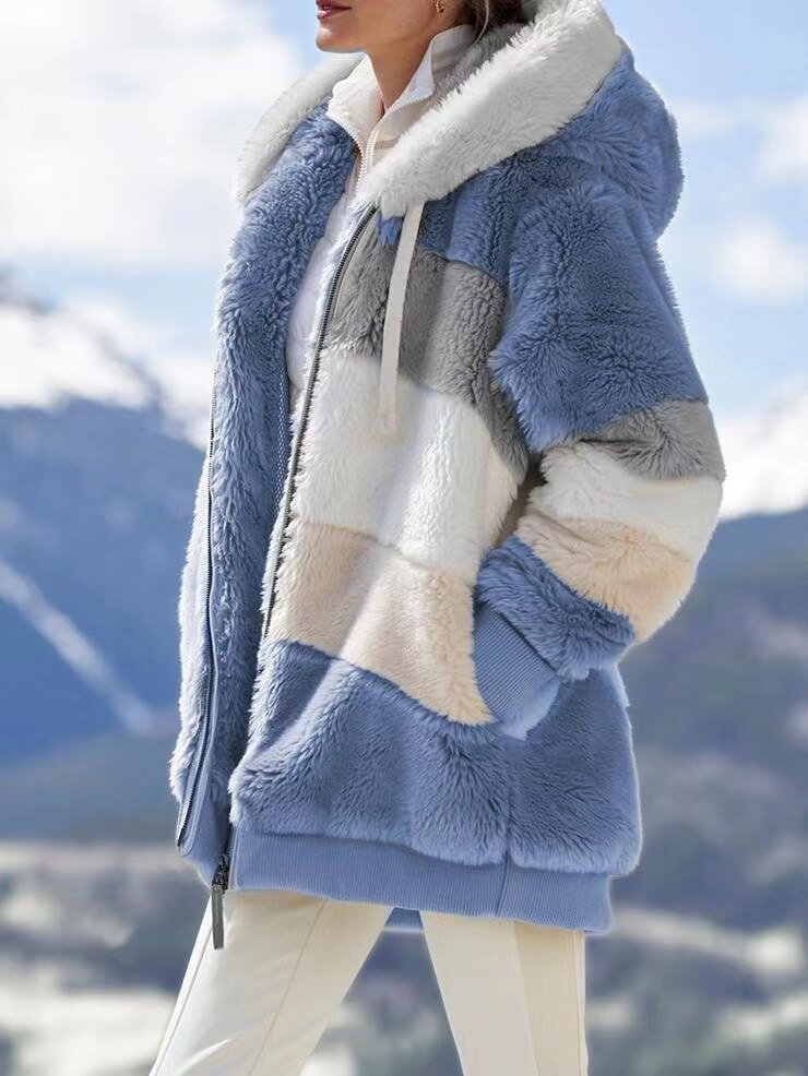 Polaire Oversize à Capuche