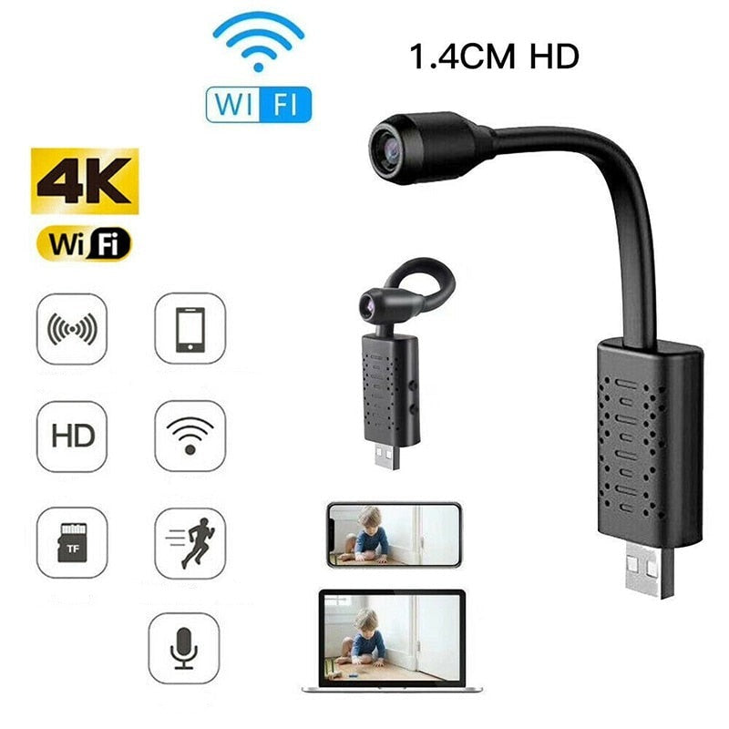 Mini Caméra Espion Flexible -USB