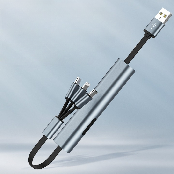 Câble USB Retractable 3 en 1