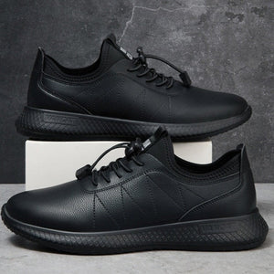 Chaussures d'hiver légères en cuir - Facile à enfiler