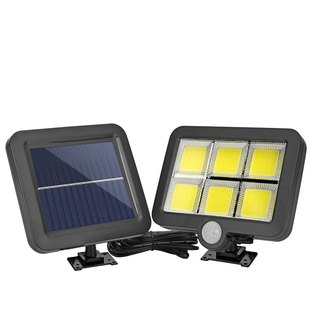Lampe LED puissante avec panneau solaire indépendant
