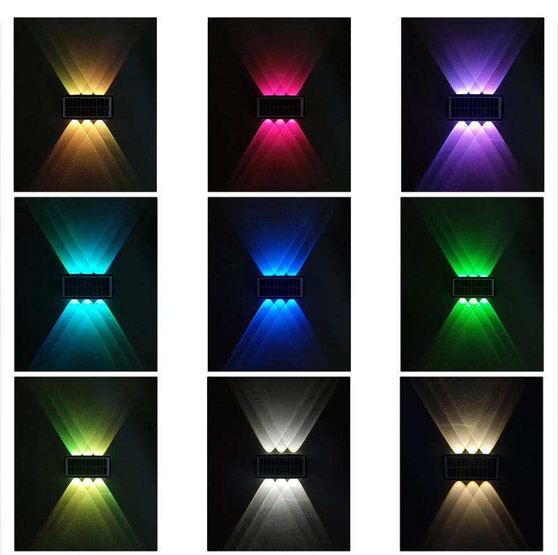 Lampe Solaire - Eclairage Multicolore