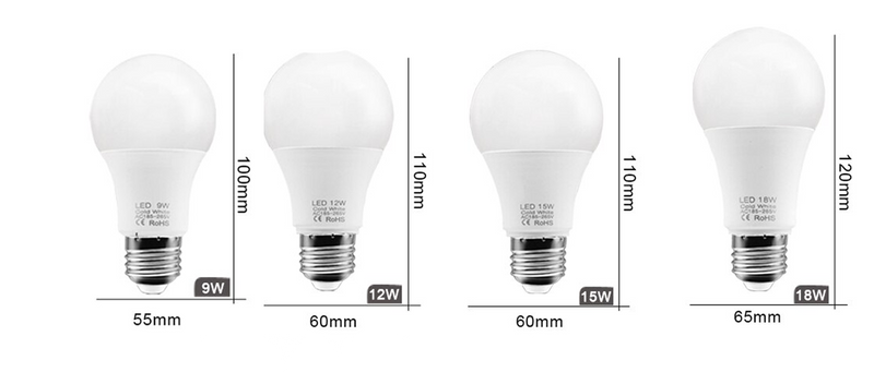 Lot de 10 ampoules LED basse consommation