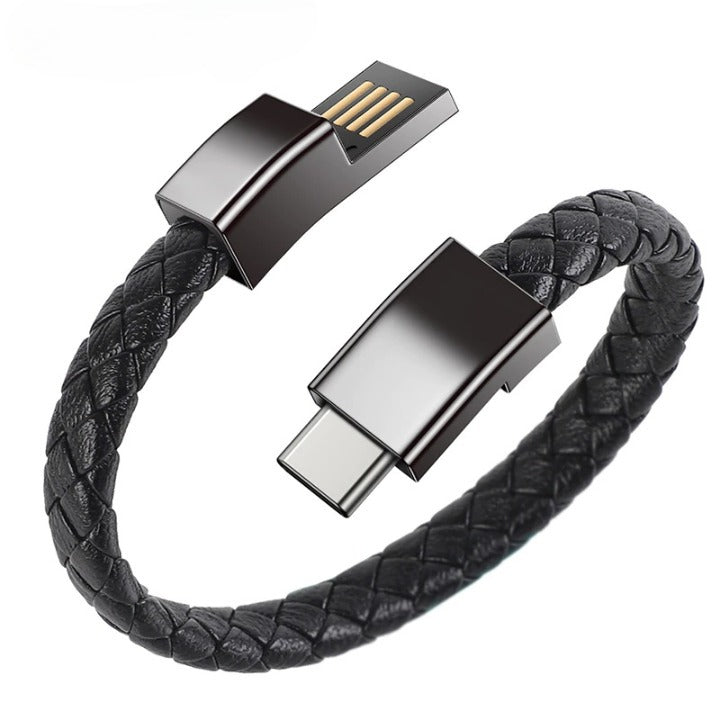 Bracelet avec câble de chargement intégré
