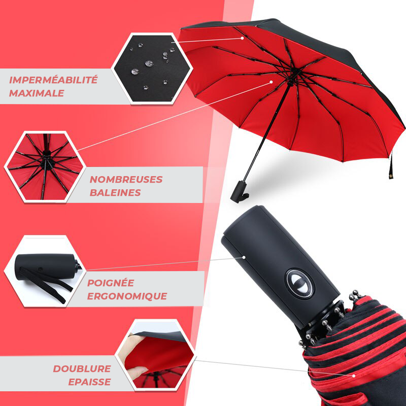 Parapluie XXL Résistance Renforcée