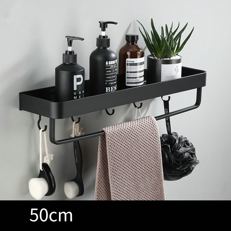 Etagère Multifonction - Crochets + Porte Serviette